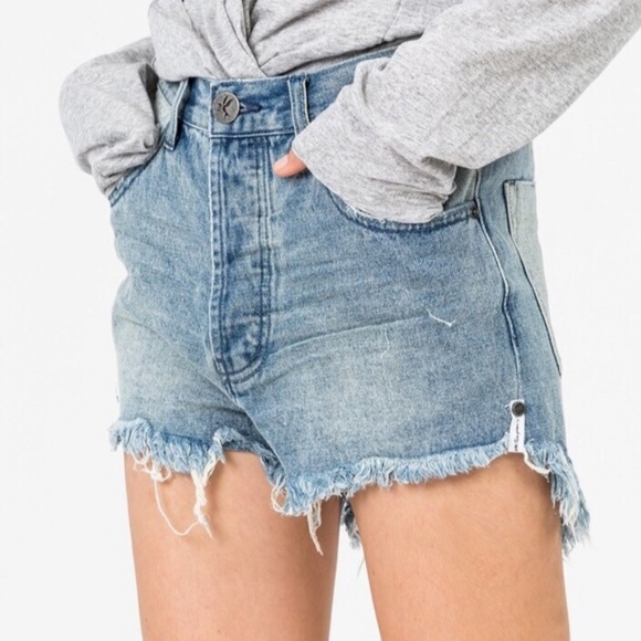 One Teaspoon Pants - One Teaspoon Blue Storm Outlaws